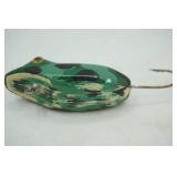 Vintage topwater frog lure