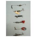 Vintage spinner bait lures