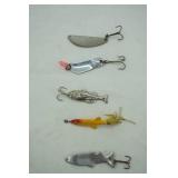 Vintage Metal Minnow Lures
