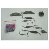 Vintage sinkers & weights