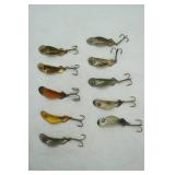 Vintage Spoonplug Lure lot 10ct