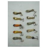 Vintage Spoonplug Lure lot 10ct