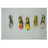 Vintage Spoonplug Lure Lot 5ct