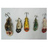 Vintage Spoonplug Lure Lot 5ct