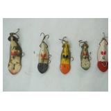 Vintage Spoonplug Lure Lot 5ct