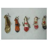 Vintage Spoonplug Lure Lot 5ct