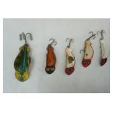 Vintage Spoonplug Lure Lot 5ct