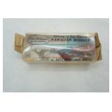 Vintage Arbogast "Hawaiian Wiggler" in original packaging