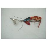 Vintage Arbogast "Hawaiian Wiggler" in original packaging