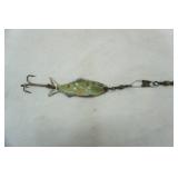 Vintage Pflueger silver minnow lure