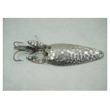 Vintage Marathon hammered spoon lure