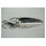 Vintage Marathon hammered spoon lure