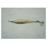 Vintage "Dirigold" silver minnow type lure