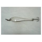 Vintage silver minnow type lure