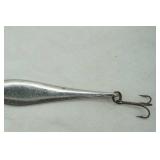 Vintage silver minnow type lure