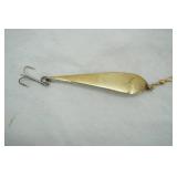 Vintage silver minnow type lure