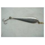 Vintage silver minnow type lure