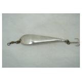 Vintage silver minnow type lure