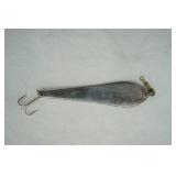 Vintage silver minnow type lure