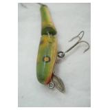 Vintage Creek Chub wooden jointed minnow