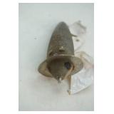 Vintage Heddon Grey Mouse Fishing Lure