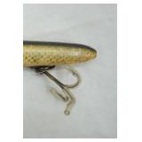 Vintage Heddon Shiner scale Basser lure