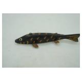 Vintage hand painted Ice Spearing Decoy