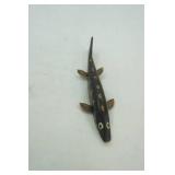 Vintage hand painted Ice Spearing Decoy