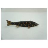 Vintage hand painted Ice Spearing Decoy