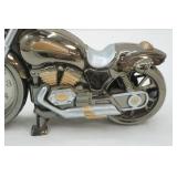 motorcycle clock-plastic 9"x4.5"