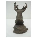 Deer head sculpture 10"x5.5"