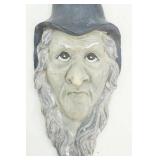 Vintage Fantasy Wizard 10" Wall Art- Resin