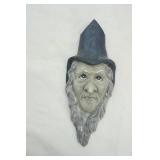 Vintage Fantasy Wizard 10" Wall Art- Resin