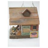 Live Bait Birdhouse 6"x6"x6"