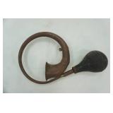 Antique Horn 9" diameter, 15" overall