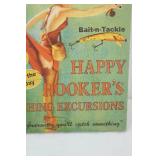 "What A Catch" Bait-N-Tackle canvas 10"x 5"