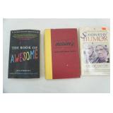 Book Lot: Scandinavian Humor, The Book of Awesome, & Heloise