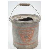 Antique/Vintage Galvanized Minnow Bucket