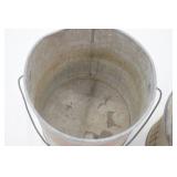 Antique/Vintage Galvanized Minnow Bucket