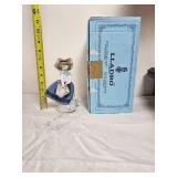 Signed Lladro Figure Pretty Pickings Girl Figure with Sculpture Signature as