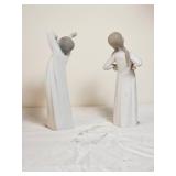 LLadro Figures ~ Boy Awakening Matte & Girl Stretching Matte