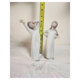 LLadro Figures ~ Boy Awakening Matte & Girl Stretching Matte