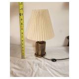 Petite Art Deco Brass Table Lamp