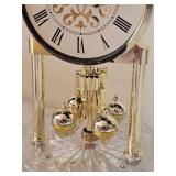 Howard Miller Anniversary Clock with Crystal Base