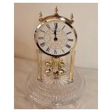 Howard Miller Anniversary Clock with Crystal Base