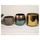 Series of Modern Contemporary Pots