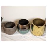 Series of Modern Contemporary Pots