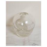Vintage Blodgett Sea Foam Oil Lamp