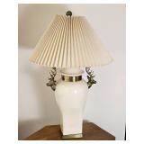 Brass Stag Mount Ginger Jar Lamp