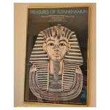 Treasures of Tutankhamun Exhibit Poster